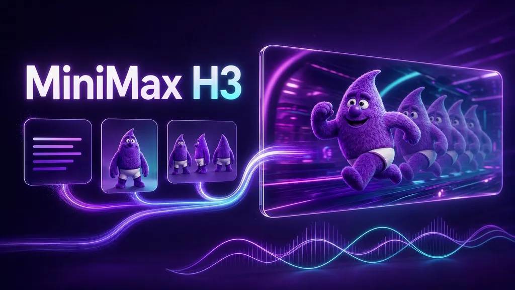 MiniMax H3, Tripo 3D mesh ops & parallel sub-agents (1 of 4)