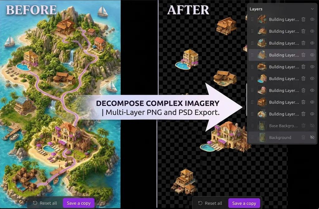 Decompose layers, Wan 3.0 & Meshy V7