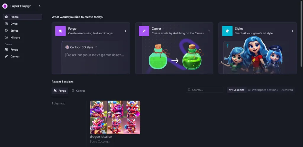 Revamped home page, prompt translations, and drag & drop
