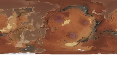 Arid: a desert world with low water yield