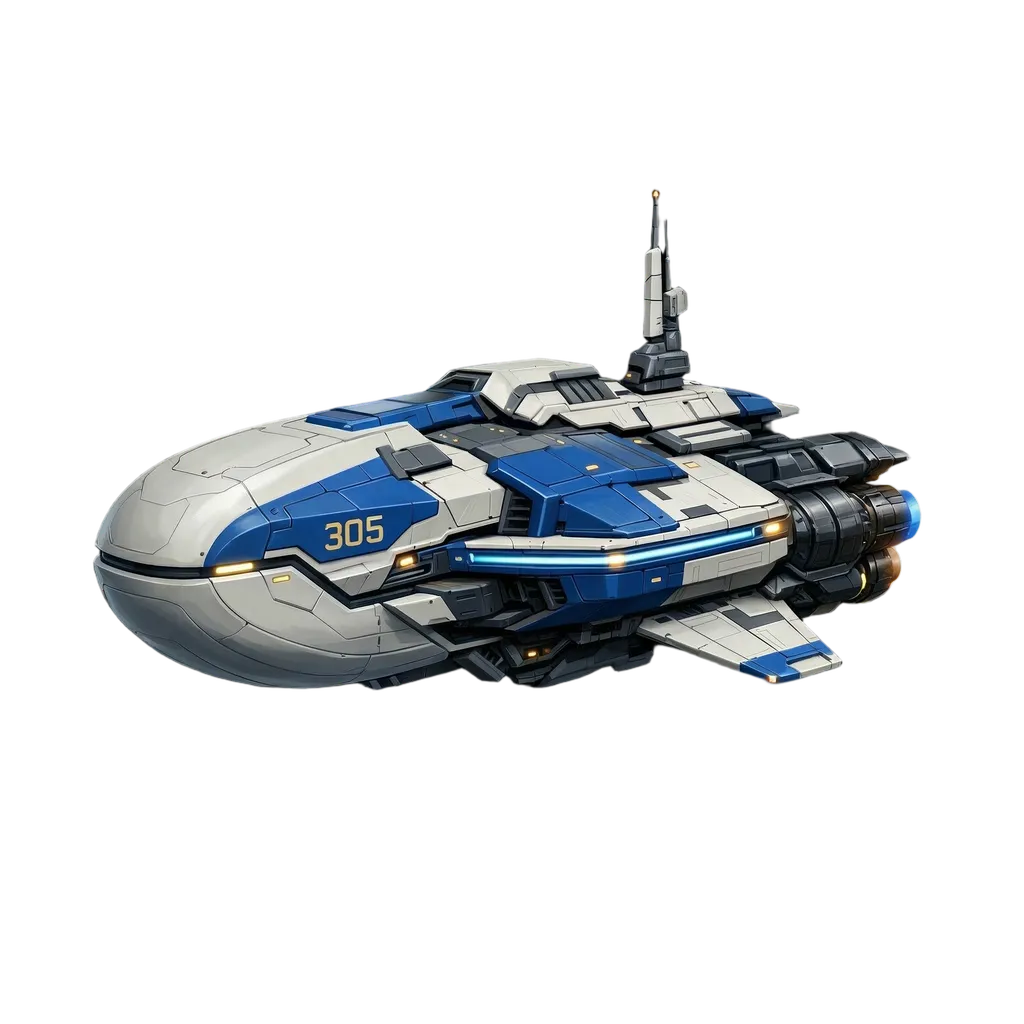 One of the earliest variants of a base ship you come across in Galactic Conflict