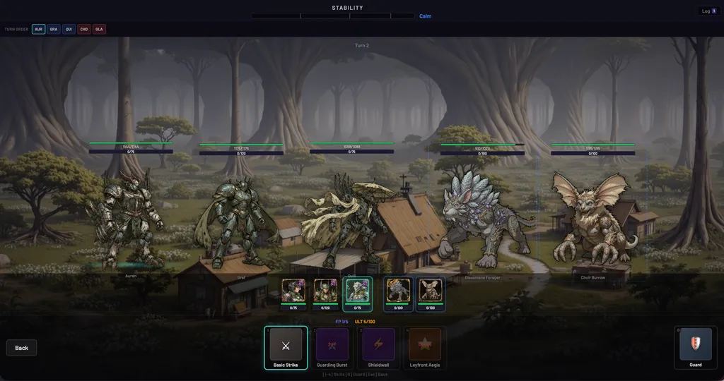 Foster: Leyfront Tactics screenshot 1