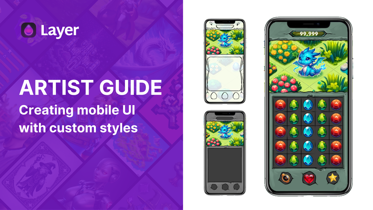 Layer Artist Guide: Creating mobile UI elements w/ custom styles